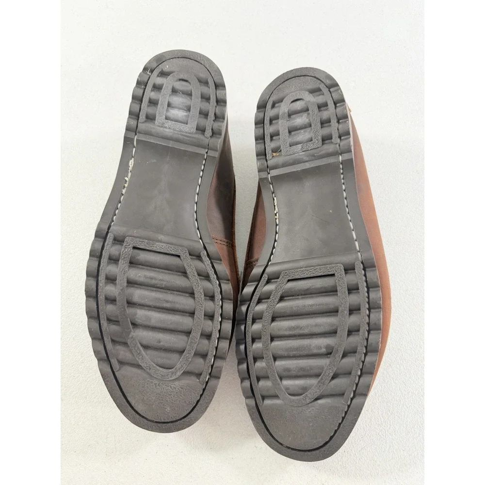 Vintage Eastland Falmouth Oxford Boat Shoes Mens 11.5 D Brown Leather Casual‎